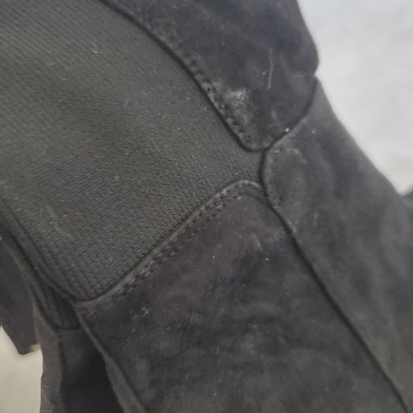 Sam Edelman Pam suede fabric mix media knee high boots - Picture 8 of 13